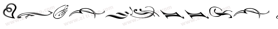 Neoclassic Fleurons字体转换